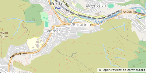 Map of Porth