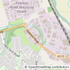 Map of Wellingborough