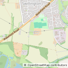 Map of Leeds, West Yorkshire