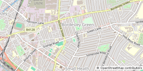 Map of Birmingham