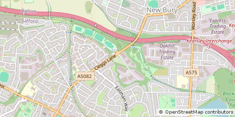 Map of Manchester