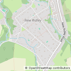 Map of Northumberland