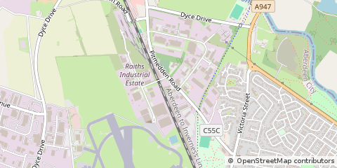 Map of Aberdeen