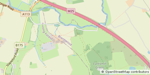 Map of Romford