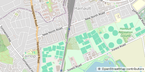 Map of Ilford