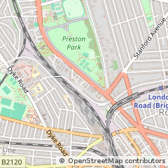 Map of Brighton