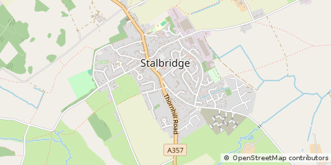 Map of Sturminster Newton