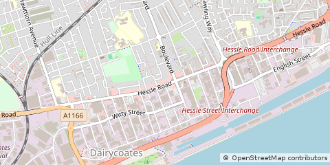 Map of Hull