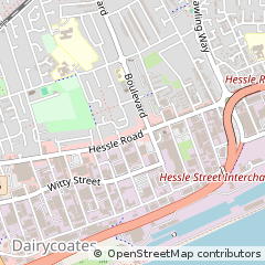 Map of Hull