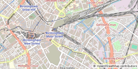 Map of Birmingham