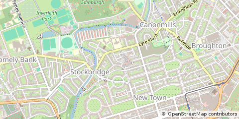 Map of Edinburgh