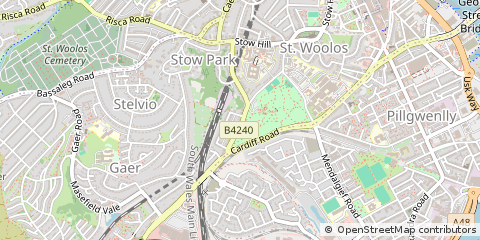 Map of Newport