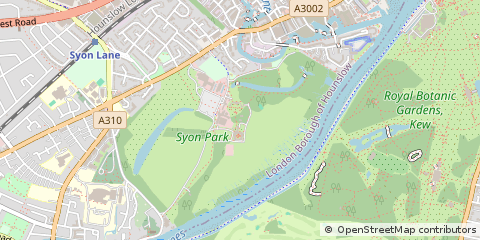 Map of Brentford, London