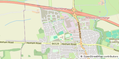 Map of Newcastle Upon Tyne