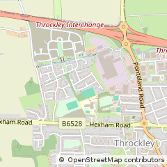 Map of Newcastle Upon Tyne