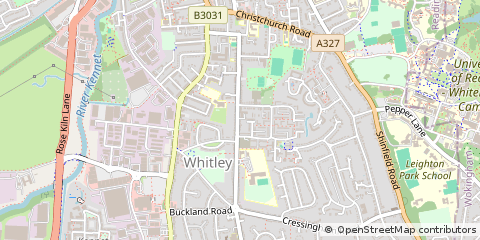 Map of Reading