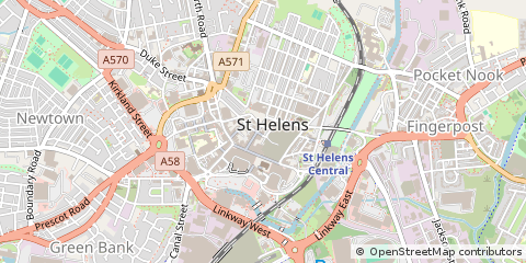 Map of ST. Helens