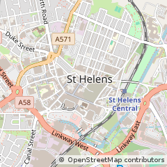 Map of ST. Helens