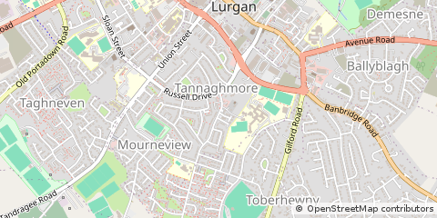 Map of Craigavon