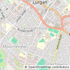 Map of Craigavon