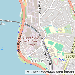 Map of Poole, Dorset