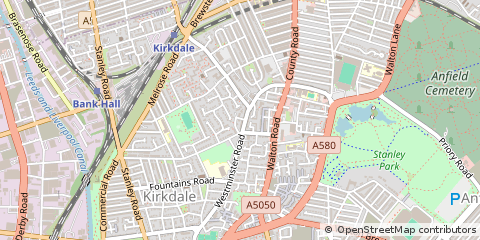 Map of Liverpool