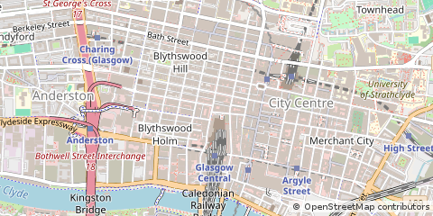 Map of Glasgow