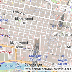 Map of Glasgow