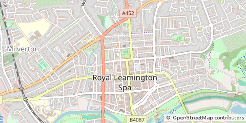Map of Leamington SPA