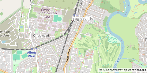 Map of Eaglescliffe