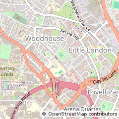 Map of Leeds