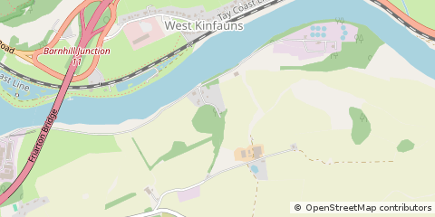 Map of Perth, Perh & Kinross