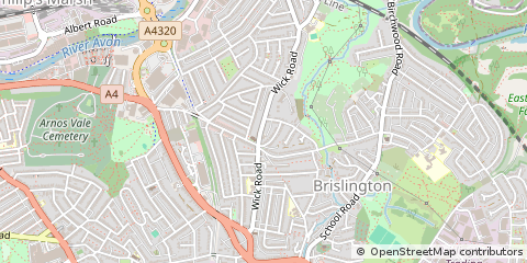 Map of Bristol