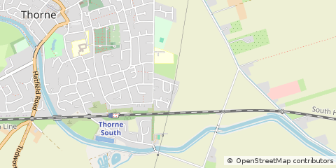 Map of Doncaster