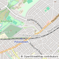 Map of Bournemouth