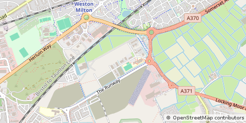 Map of Weston Super Mare, North Somerest
