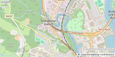 Map of Cardiff