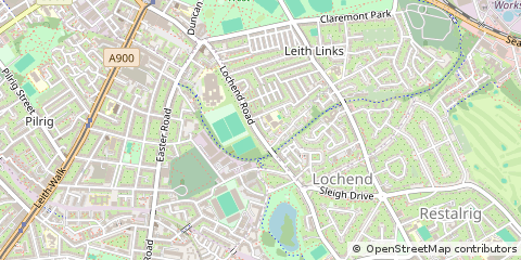 Map of Edinburgh