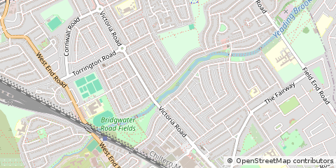 Map of Ruislip