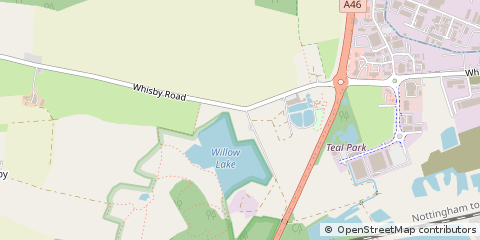 Map of Lincoln