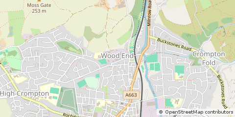 Map of Duchess Street, Shaw