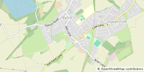 Map of NR. Wakefield, West Yorkshire