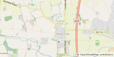 Map of Hassocks