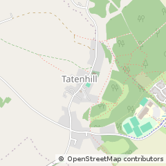 Map of Burton-on-Trent, Staffordshire