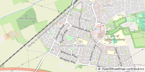 Map of Derby