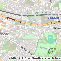 Map of Glasgow