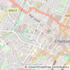 Map of Cheltenham