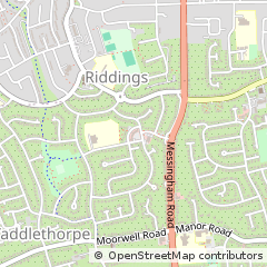Map of Scunthorpe