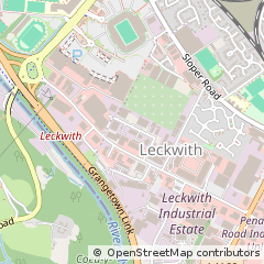Map of Cardiff, South Glamorgan