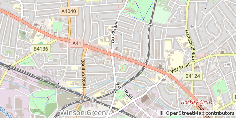 Map of Handsworth
